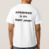 T-shirt Je suis (Dos)