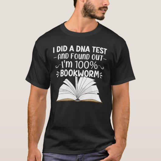 T-shirt Je suis 100 Bookworm Book Reader Lecture graphique (Devant)