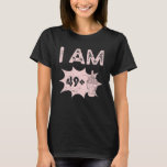 T-shirt Je Suis 49 1 Plus Middle Finger 50th Birthday Part<br><div class="desc">I Am 49 1 Plus Middle Finger 50th Birthday Party Anniversary 1</div>