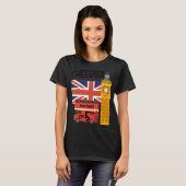 T-shirt Je suis 5 5e Anniversaire British London Theme Uni (Devant entier)