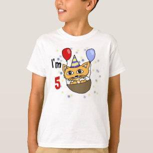 T-shirt Je suis 5 anniversaire
