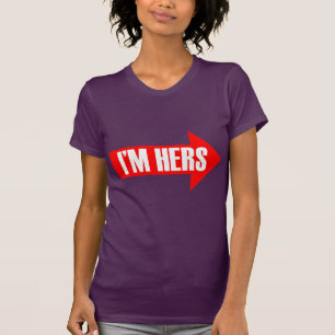 T-shirt JE SUIS À ELLE FLÈCHE GAUCHE -.png