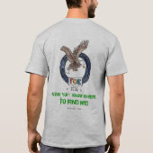 T-shirt JE SUIS À F.O.E #1732 ! - Hommes (Dos)