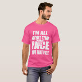 T-shirt Je suis à propos de ce jeu drôle de course Citatio (Devant entier)