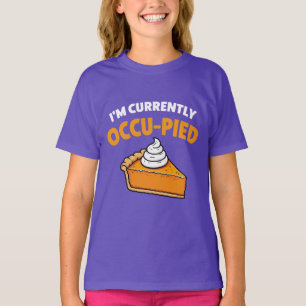 T-shirt Je suis actuellement occupée