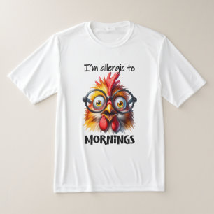 T-shirt Je suis allergique aux matins !