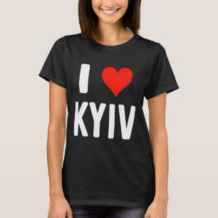 T-shirt Je suis amoureux de Kiev Ukraine - Amour - Voyage