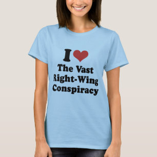T-SHIRT JE SUIS AMOUREUX DE LA VASTE CONSPIRATION DE LA DR