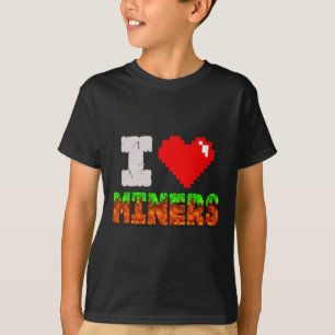 T-shirt Je suis amoureux des mineurs drôle coeur vidéo gam