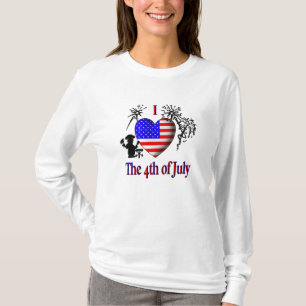 T-shirt Je suis amoureux du 4 juillet