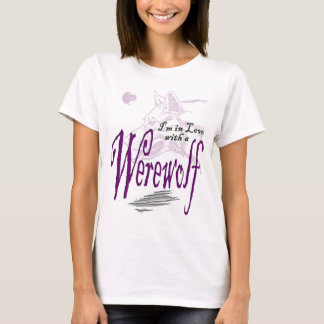 T-shirt Je suis amoureux d'un loup-garou