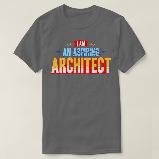 T-shirt Je Suis Architecte (Design devant)