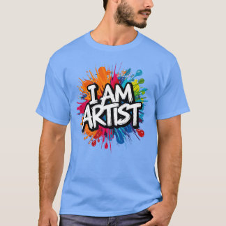 T-shirt je suis artiste
