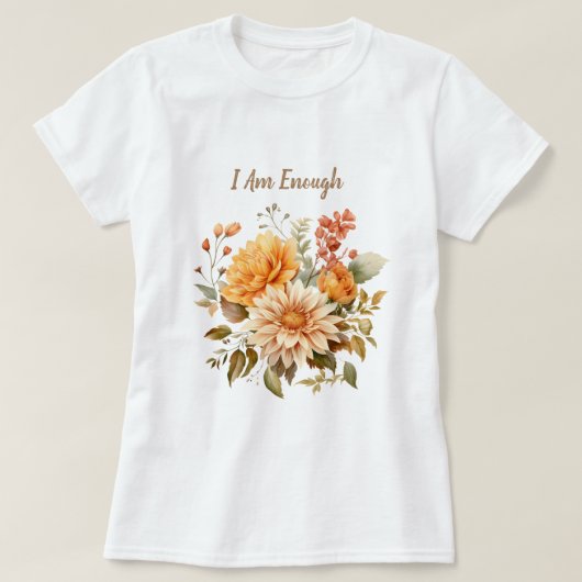T-shirt Je suis assez (Design devant)