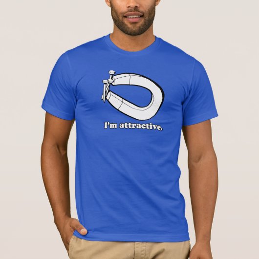 T-SHIRT JE SUIS ATTRAYANT (Devant)