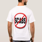 T-shirt JE SUIS - Aucunes croûtes (Dos)