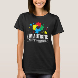 T-shirt Je suis autiste
