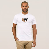 T-shirt Je suis avec Beardo (Devant entier)