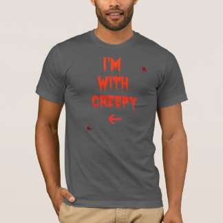 T-shirt Je suis avec déplaisant