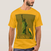 T-shirt Je suis avec elle ! (Devant)