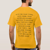 T-shirt Je suis avec elle ! (Dos)
