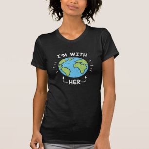 T-shirt Je suis avec elle