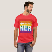 T-shirt Je suis avec elle (gauche) - .png (Devant entier)