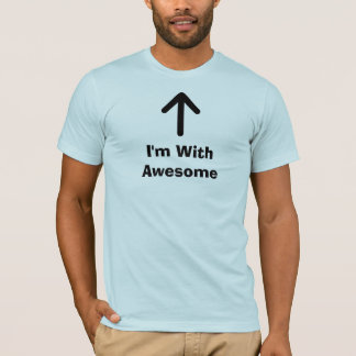 T-shirt Je suis avec impressionnant