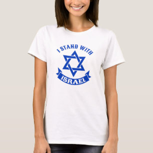 T-shirt Je suis avec Israël