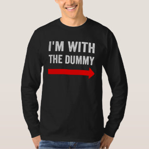 T-shirt Je suis avec la marionnette Dummy Puppetry