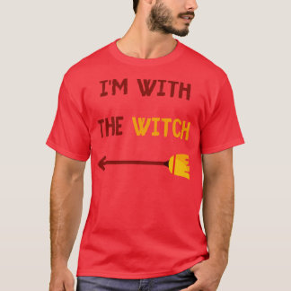 T-shirt Je Suis Avec La Sorcière 2