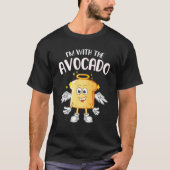 T-shirt Je suis avec l'Avocado Toast Halloween Costume 2 (Devant)