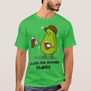 T-shirt Je suis avec l'avocat merci les hommes