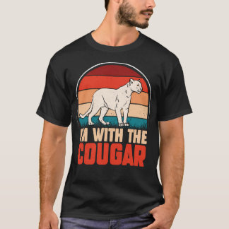 T-shirt Je Suis Avec Le Cougar