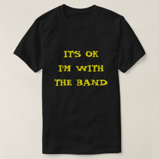 T-SHIRT JE SUIS AVEC LE GROUPE.