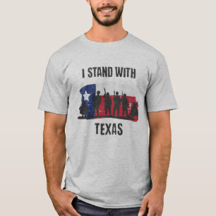 T-shirt Je Suis Avec Le Texas #texit