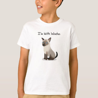 T-shirt Je suis avec le Wonton