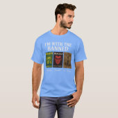 T-SHIRT JE SUIS AVEC LES INTERDITS. (Devant entier)