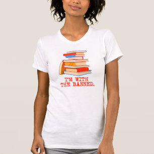 T-shirt Je suis avec les livres interdits