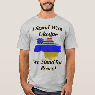 T-shirt Je Suis Avec L'Ukraine