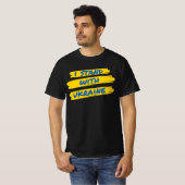 T-shirt Je suis avec l'Ukraine (Devant entier)