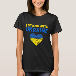 T-shirt Je suis avec l'Ukraine 10
