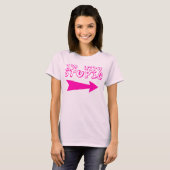 T-shirt Je suis AVEC STUPIDE (Devant entier)