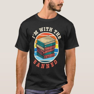 T-shirt Je suis avec The Banned Read Banned Books BookWorm
