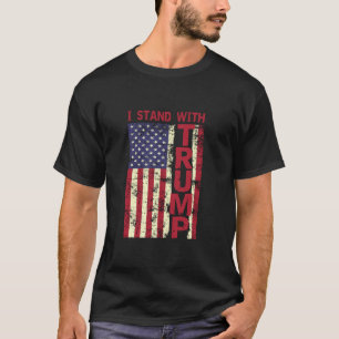 T-shirt Je Suis Avec Trump Je Suis Avec Le Cool américain