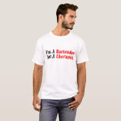 T-shirt Je Suis Bartender (Devant entier)