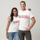 T-shirt Je Suis Bartender (Unisexe)