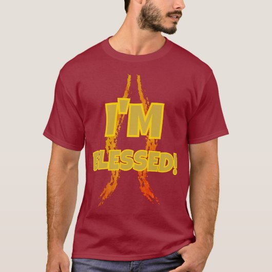 T-SHIRT JE SUIS BÉNI ! (Devant)