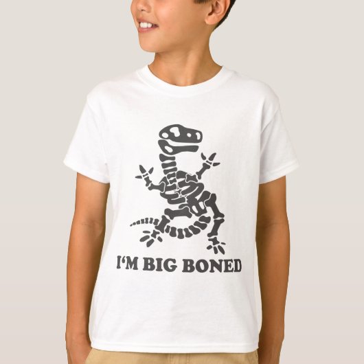 T-shirt Je suis Big Boned (Devant)