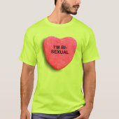 T-SHIRT JE SUIS BISEXUAL (Devant)